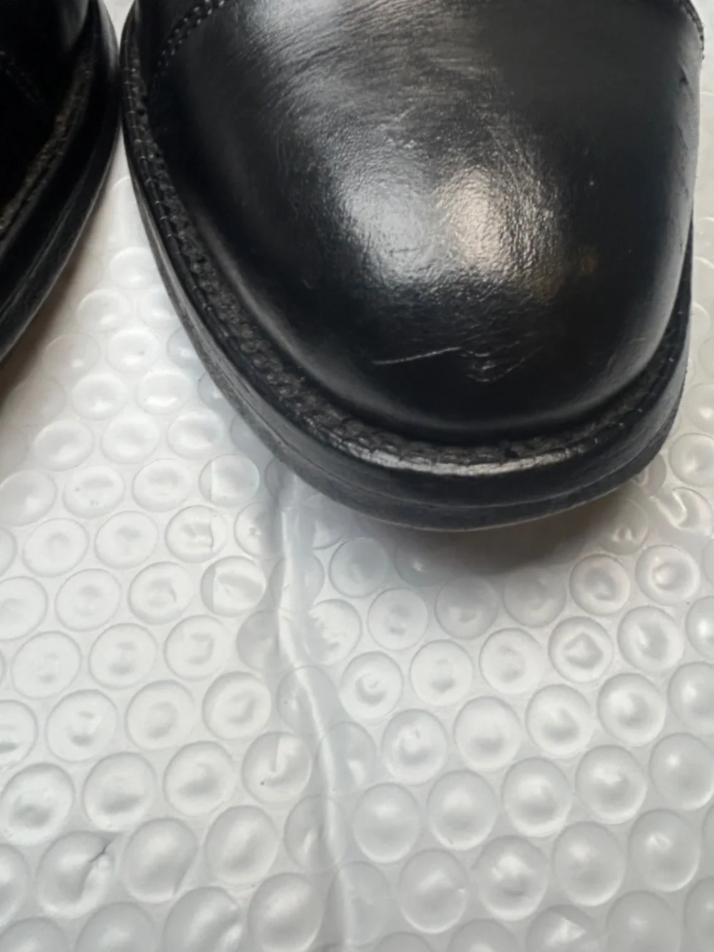 Allen Edmonds Cap Toe Dress Shoes Men's Size 12B Black Leather Oxford Classic